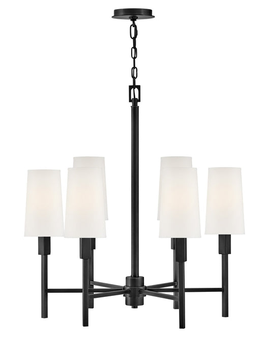 Fenwick LED Chandelier in Black