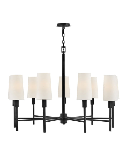Fenwick LED Chandelier in Black