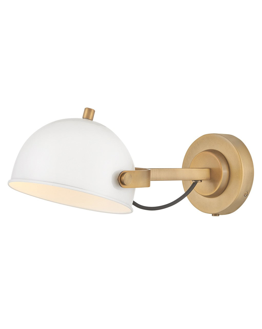 Spence LED Wall Sconce in Chalk White