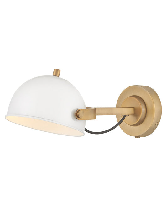 Spence LED Wall Sconce in Chalk White