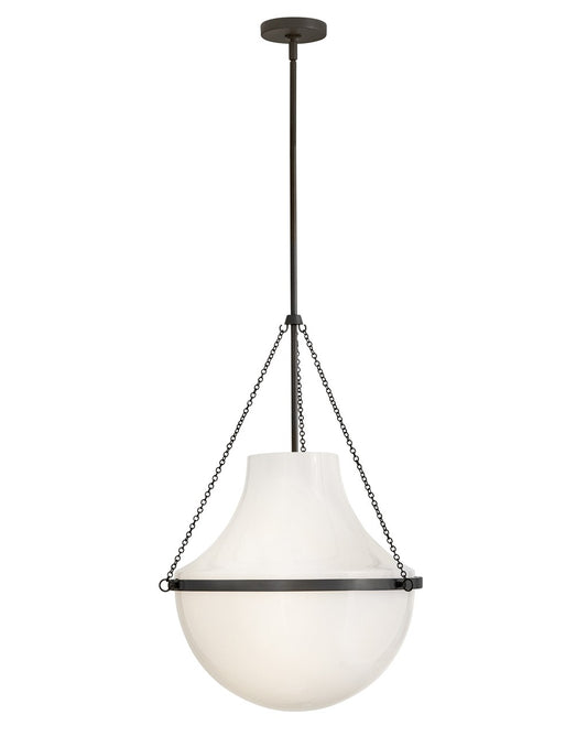 Collins LED Pendant in Black Oxide