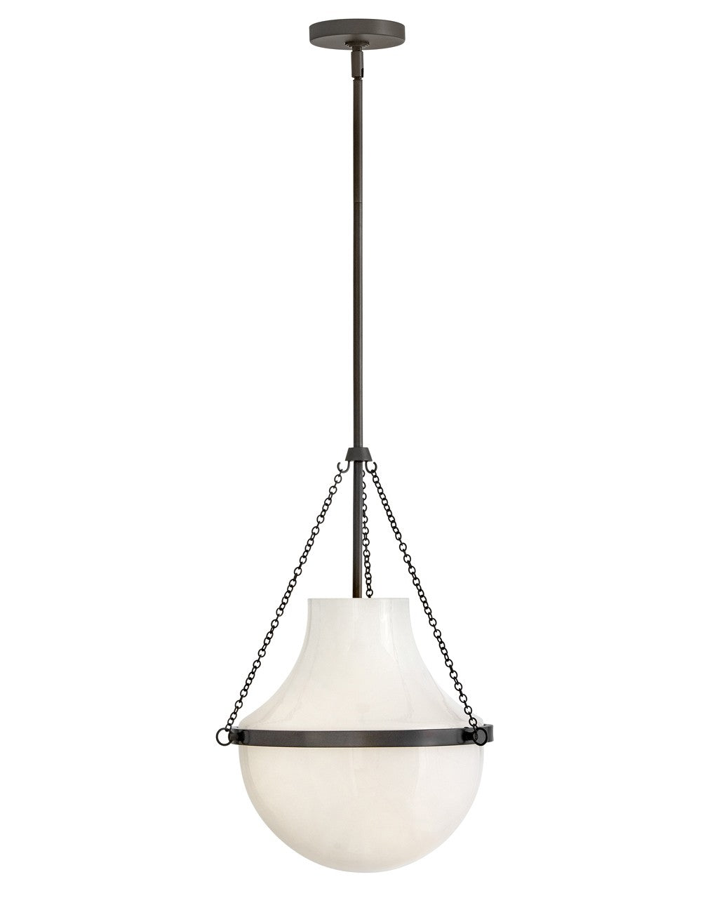 Collins LED Pendant in Black Oxide