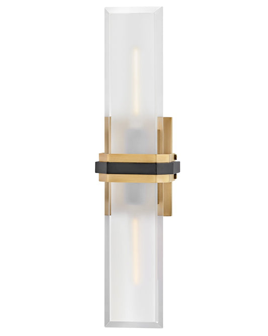 Kipton LED Wall Sconce in Heritage Brass