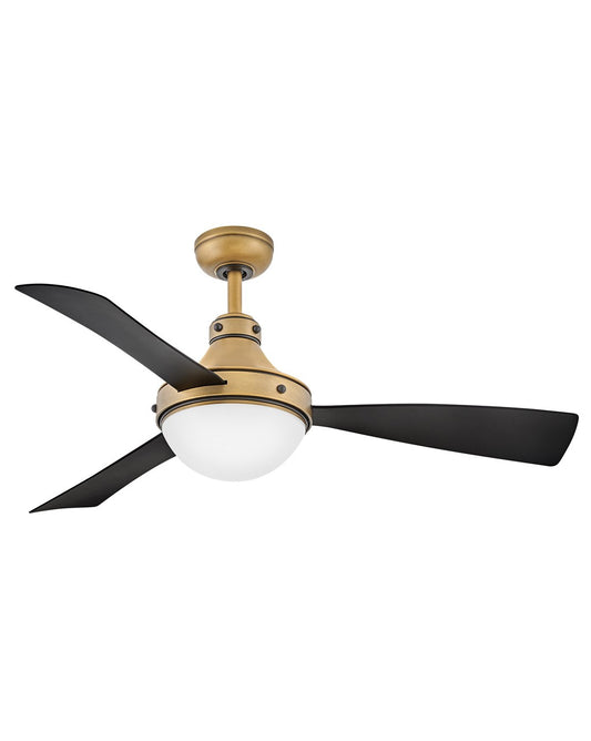 Oliver 50"Ceiling Fan in Heritage Brass