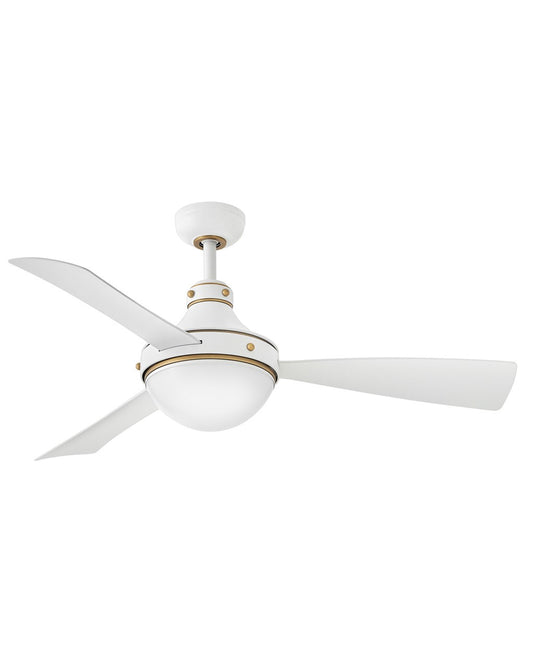 Oliver 50"Ceiling Fan in Matte White
