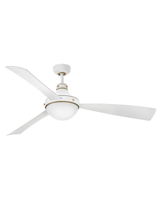 Oliver 62"Ceiling Fan in Matte White