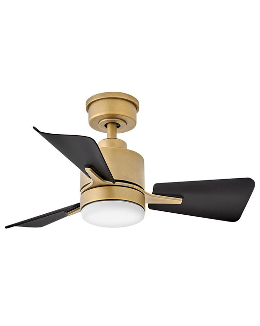 Atom 30"Ceiling Fan in Heritage Brass