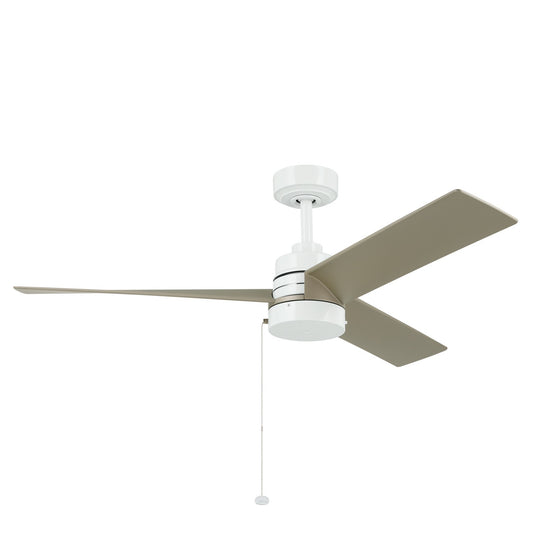 Spyn Lite 52"Ceiling Fan in White