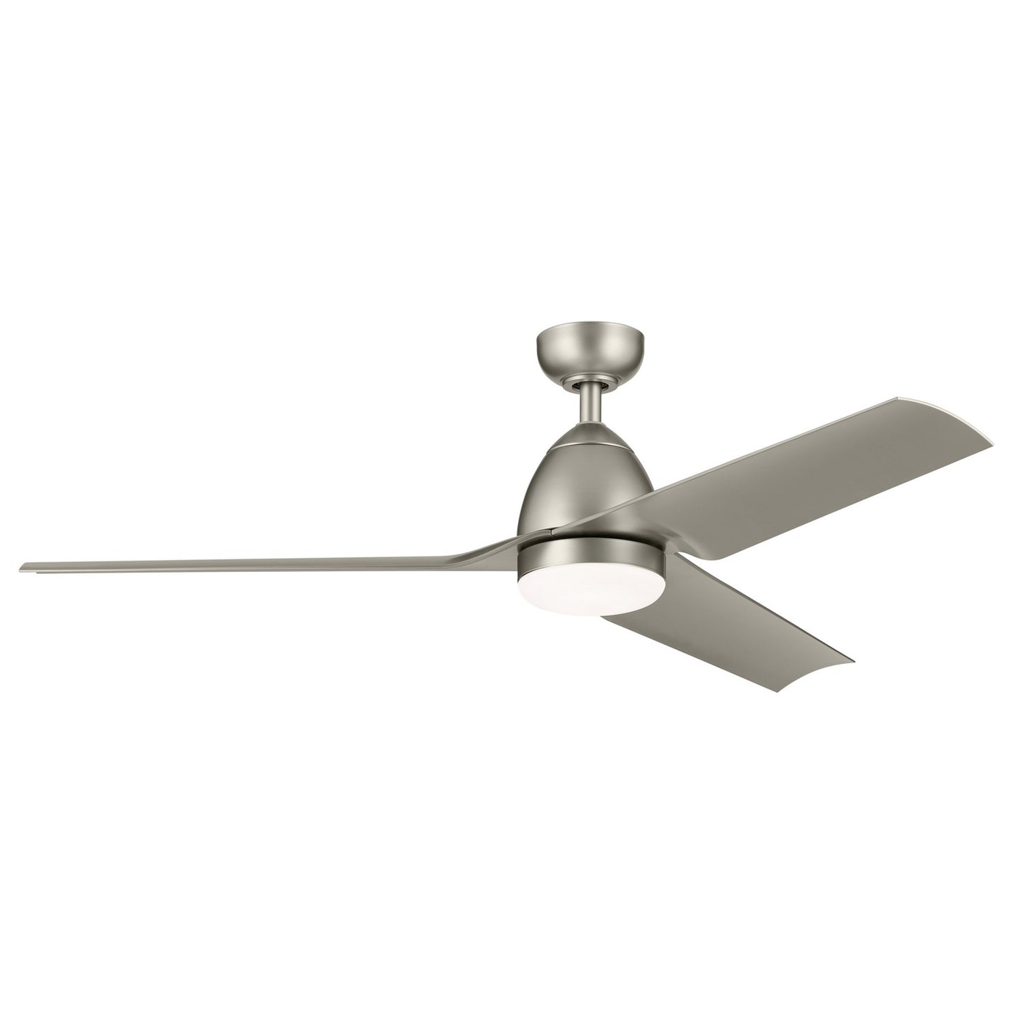 Fit 54"Ceiling Fan in Painted Brushed Nickel