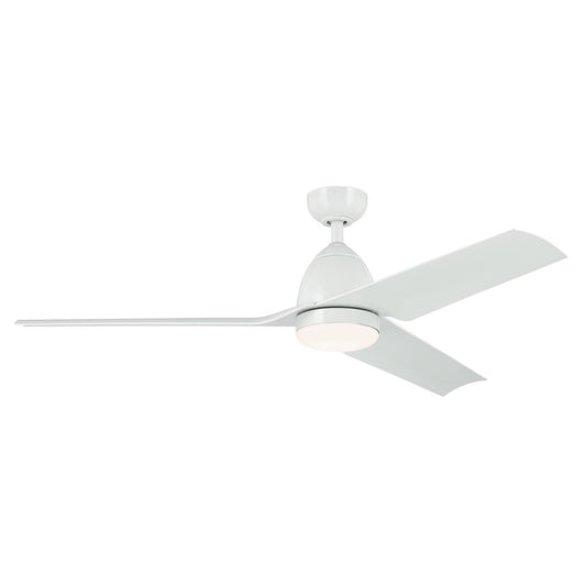 Fit 54"Ceiling Fan in White