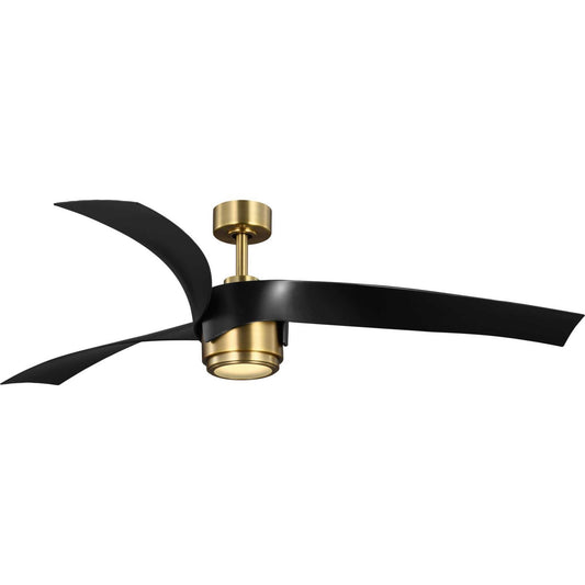Progress Lighting - P250107-163-30 - 60" Ceiling Fan - Insigna - Vintage Brass