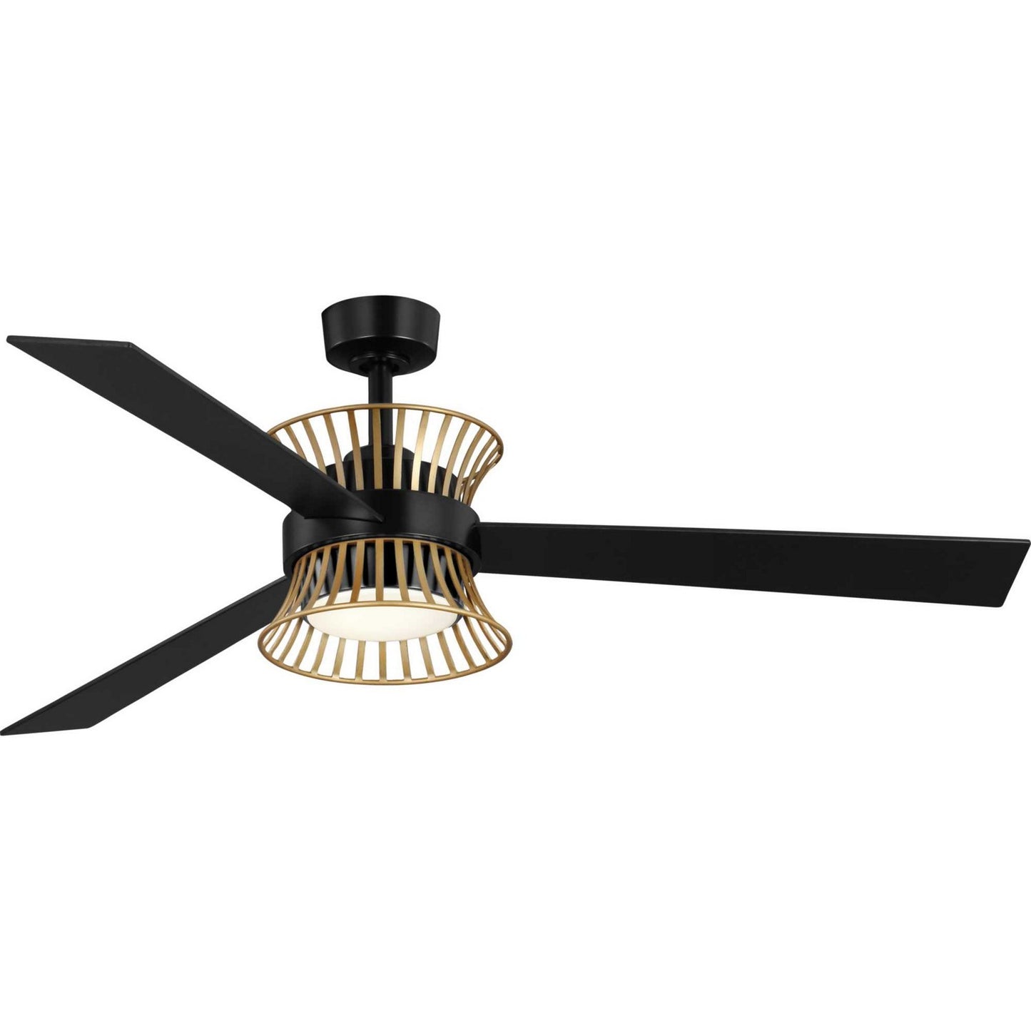 Progress Lighting - P250110-31M-30 - 55" Ceiling Fan - Bisbee - Matte Black
