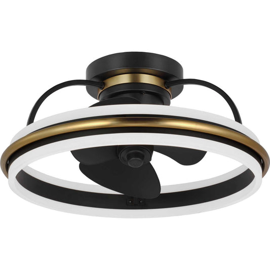 Progress Lighting - P250116-31M-30 - Ceiling Fan - Burnett - Matte Black