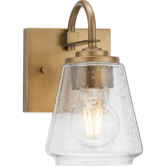 Martenne One Light Bath & Vanity Light in Aged Bronze