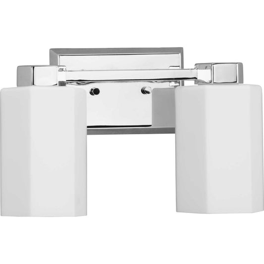 Estrada Two Light Bath & Vanity in Polished Chrome