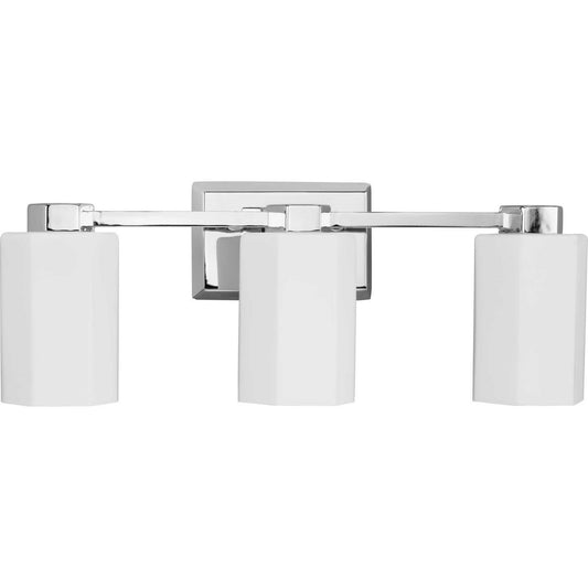 Estrada Three Light Bath & Vanity in Polished Chrome