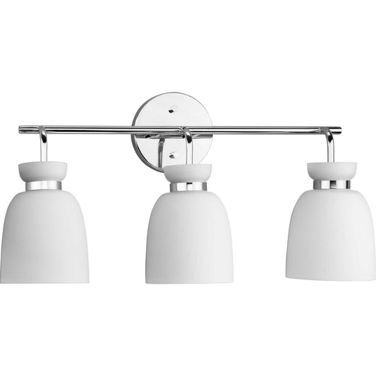 Lexie Three Light Bath & Vanity in Polished Chrome