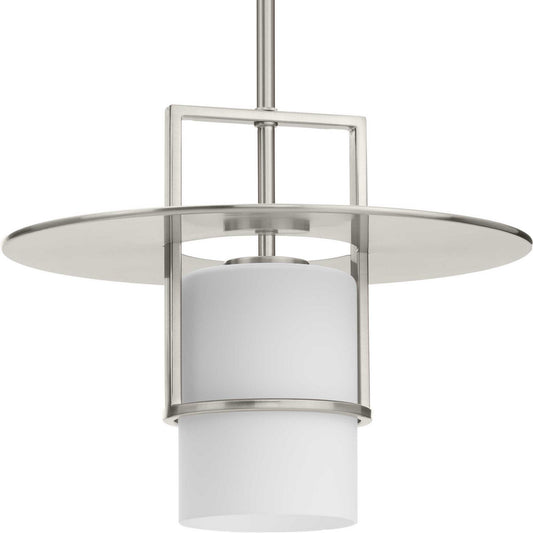 Mystic One Light Pendant in Brushed Nickel