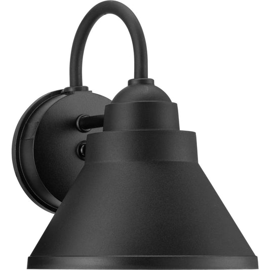 Bayside Non-Metallic One Light Outdoor Wall Lantern in Black