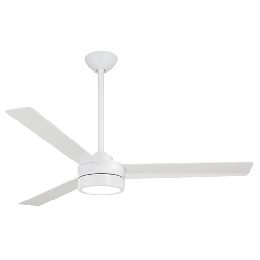 Roto LED 52"Ceiling Fan in Flat White
