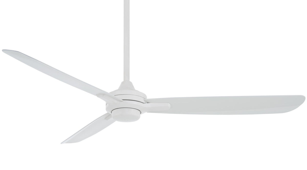 Rudolph Wet 60"Ceiling Fan in Flat White
