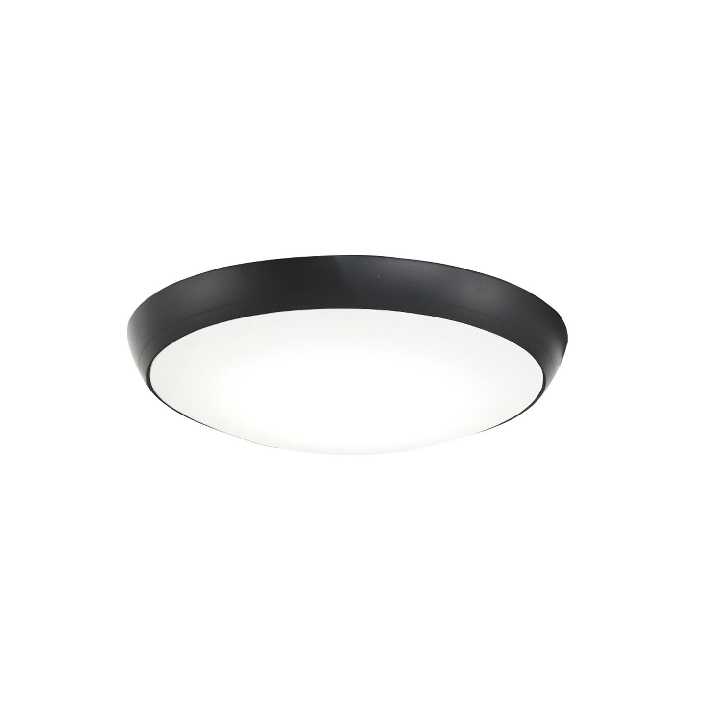 Simple Flush Light Kit LED Light Kit in Coal Black