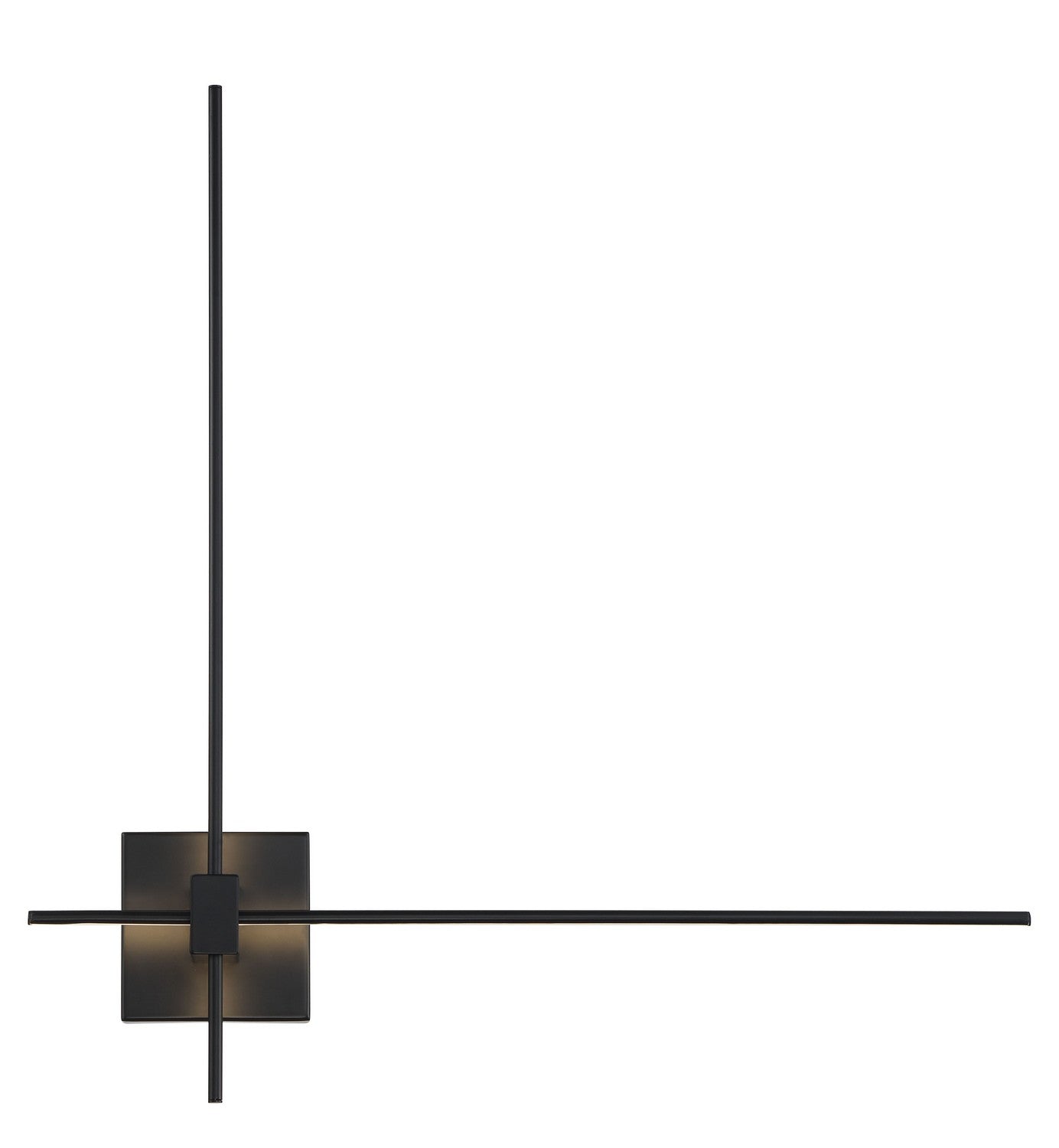Parker LED Wall Sconce in Coal Black