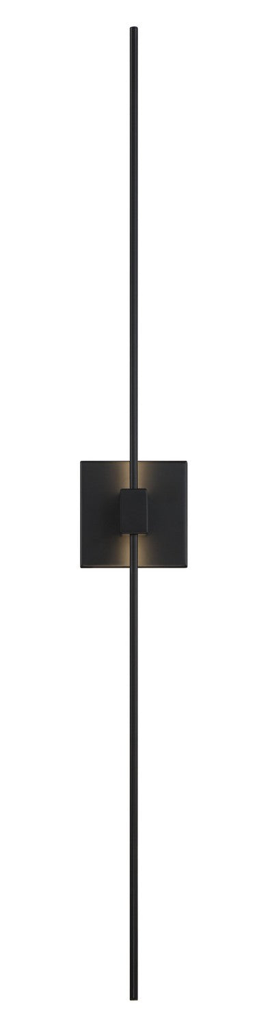 Park Terrace LED Wall Sconce in Coal Black