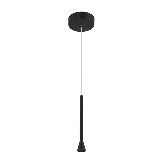 Piccolo LED Mini Pendant in Coal Black