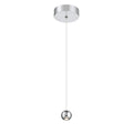 Itty LED Mini Pendant in Chrome