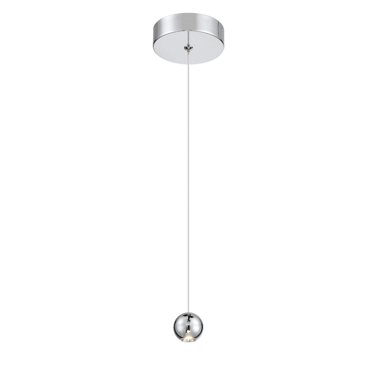 Itty LED Mini Pendant in Chrome