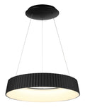 Star Gate LED Pendant in Coal Black
