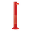 Task Portables LED Flash Lamp with Battery in Red