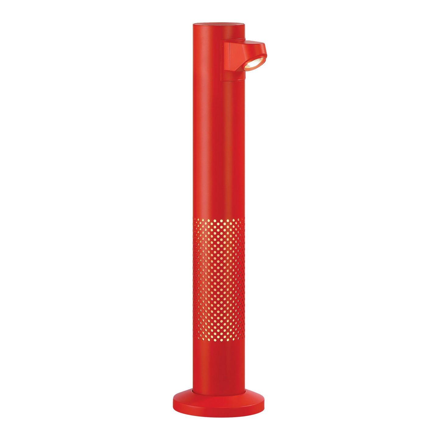 Task Portables LED Flash Lamp with Battery in Red