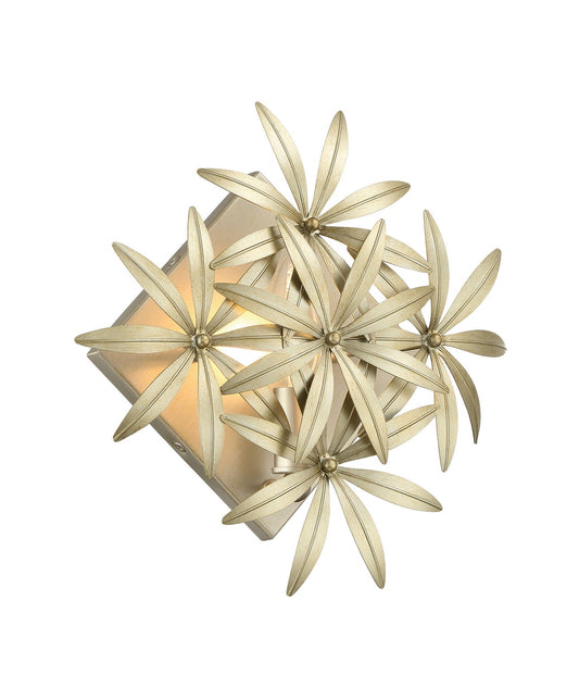 Flower Child One Light Wall Sconce in Ambry Gold