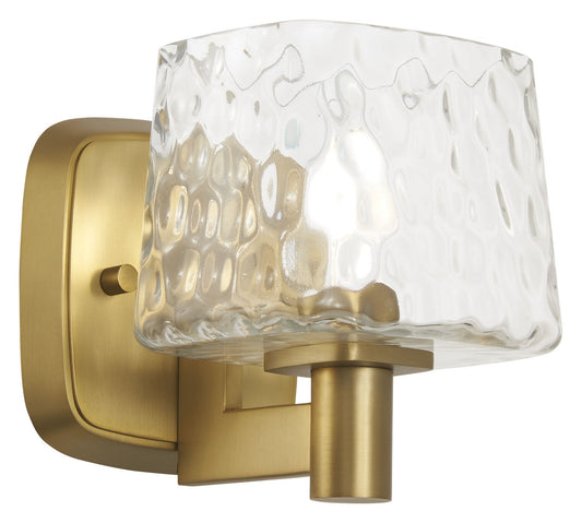 Drysdale One Light Bath Vanity in Soft Brass