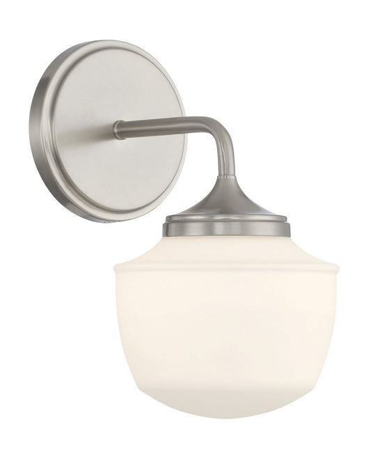 Cornwell One Light Bath Vanity in Brushed Nickel