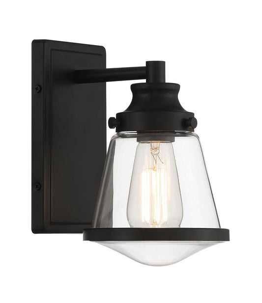 Mannsdale One Light Bath Vanity in Coal