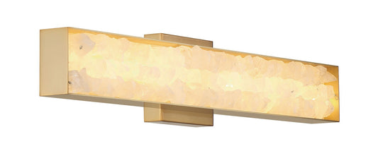 Divinely LED Wall Sconce in Celeste Brass