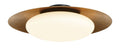 Zinola LED Flush Mount in Halcyon Gold