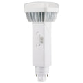 (4-Pack) Satco S21411 9W LED PL Bulb, G24d Base, 2700K, 1100 Lumens, White