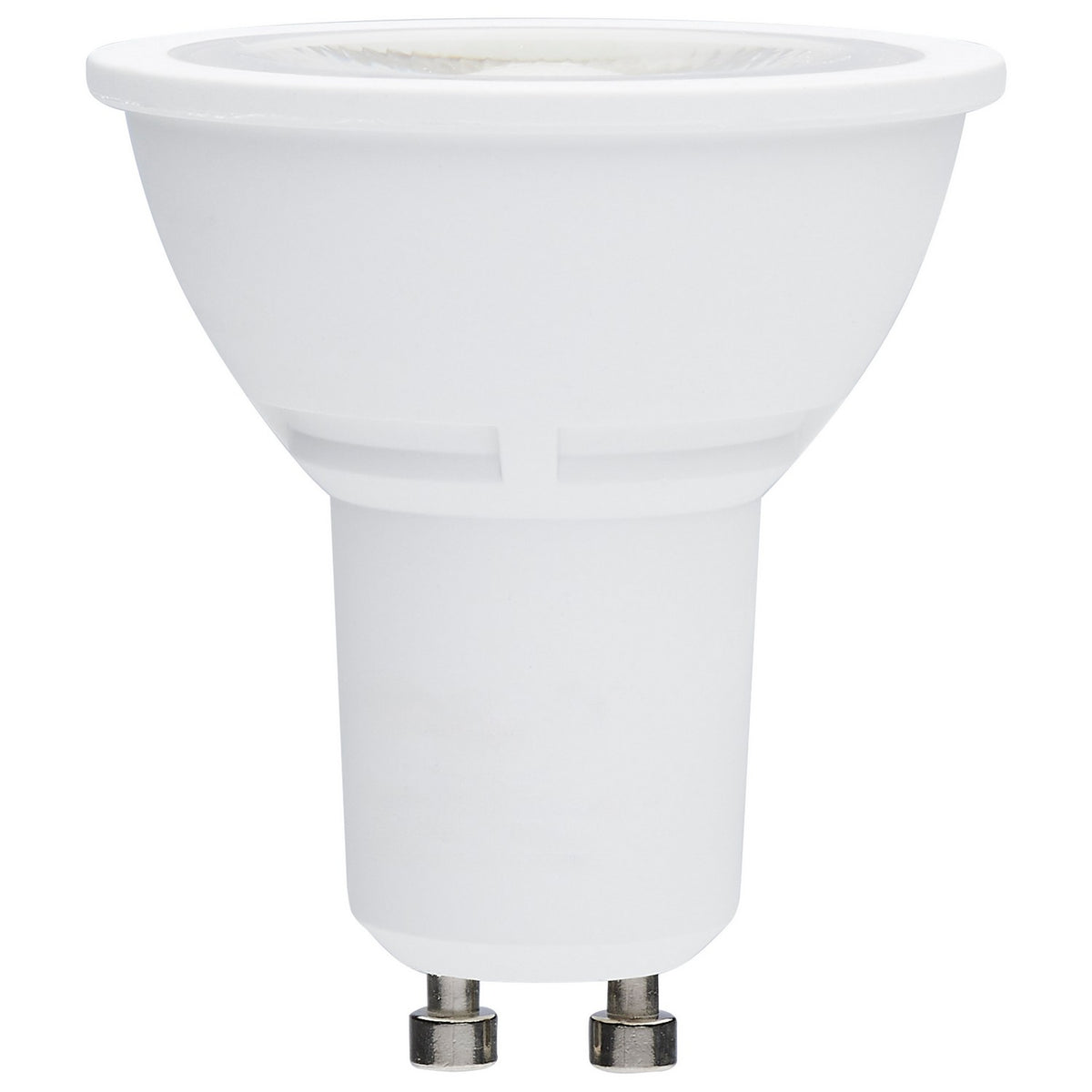 (4-Pack) Satco S21745 5.5W LED MR16 MR Bulb, GU10 Base, 5000K, 500 Lumens, White