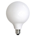 (4-Pack) Bulbrite 776899 8.5W LED G40 Globe Bulb, E26 Medium Base, 3000K, 800 Lumens, Milky