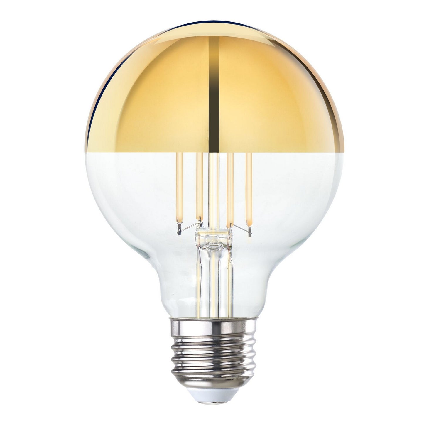 (4-Pack) Half Series Light Bulb in Half Gold