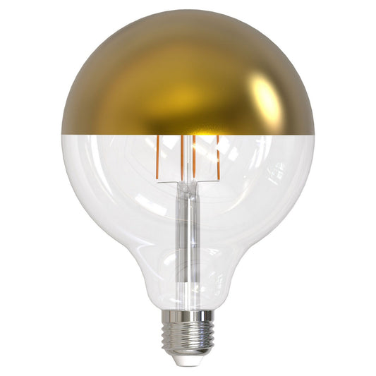 (4-Pack) 2 Light Bulb in Half Gold