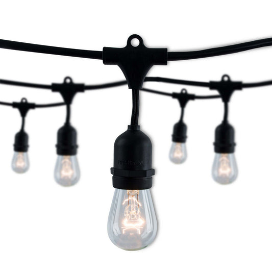 Bulbrite - 812312 - String Light - String - Black