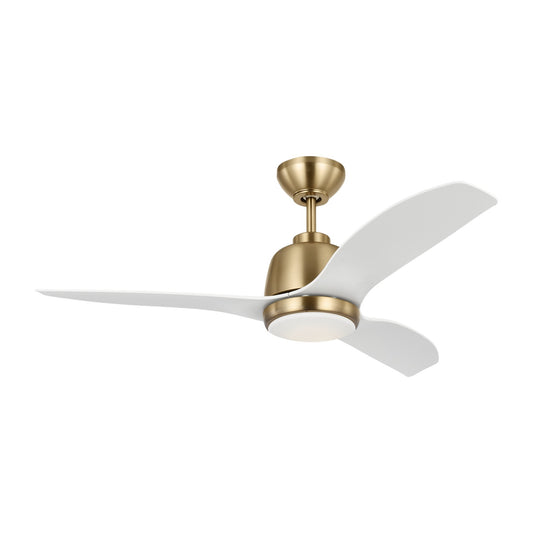 Avila 44 LED 44" Ceiling Fan in Satin Brass