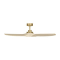 Collins Smart 52 52" Ceiling Fan in Burnished Brass