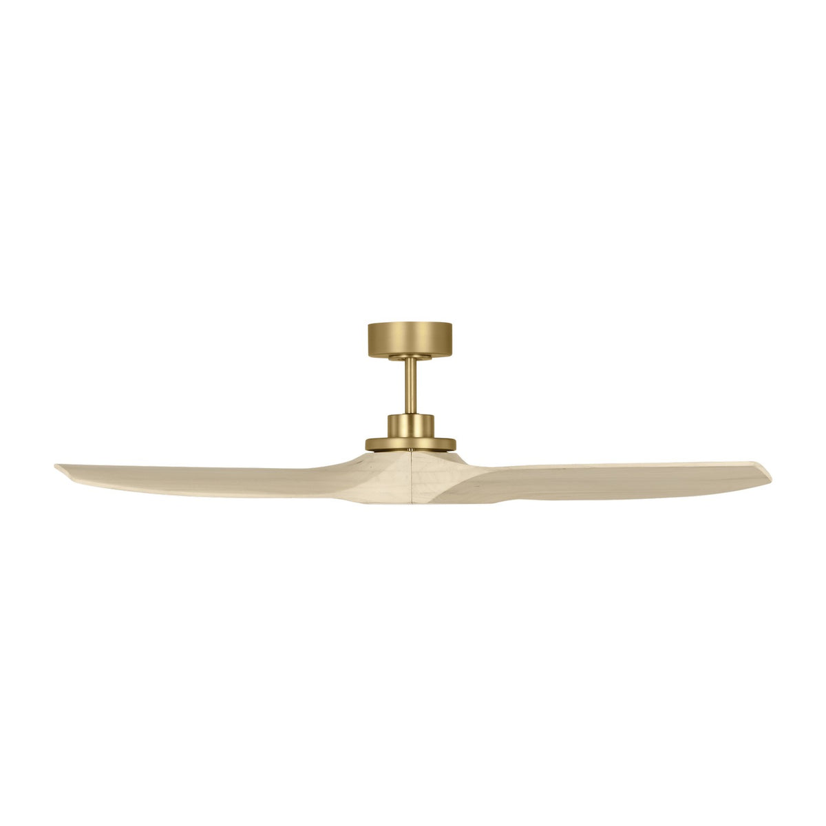 Collins Smart 52 52" Ceiling Fan in Burnished Brass