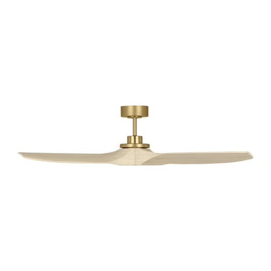 Collins Smart 52 52" Ceiling Fan in Burnished Brass